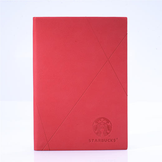 简洁裱贴款压印花PU笔记本子定/制logo办公商务平装A5记事本礼品 商品图8