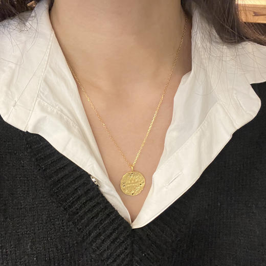 北京仓｜ Monsieur-Illan-灰钻 项链［法国设计师］ 商品图0