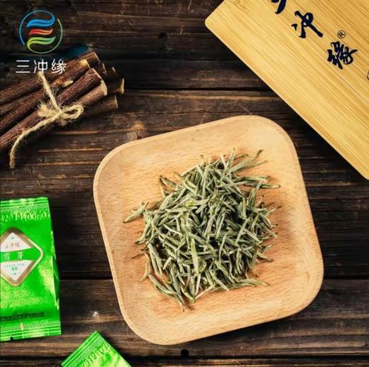 广西隆林—三冲缘雪芽绿茶小盒包装100g/盒 商品图2