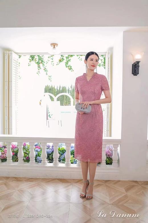 4F La Danum阿丹娜 水溶蕾丝连衣裙 商品图0