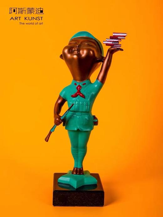 【6F】阿斯蒙迪+吴梁焰创意礼物限量签名青铜艺术品 商品图0