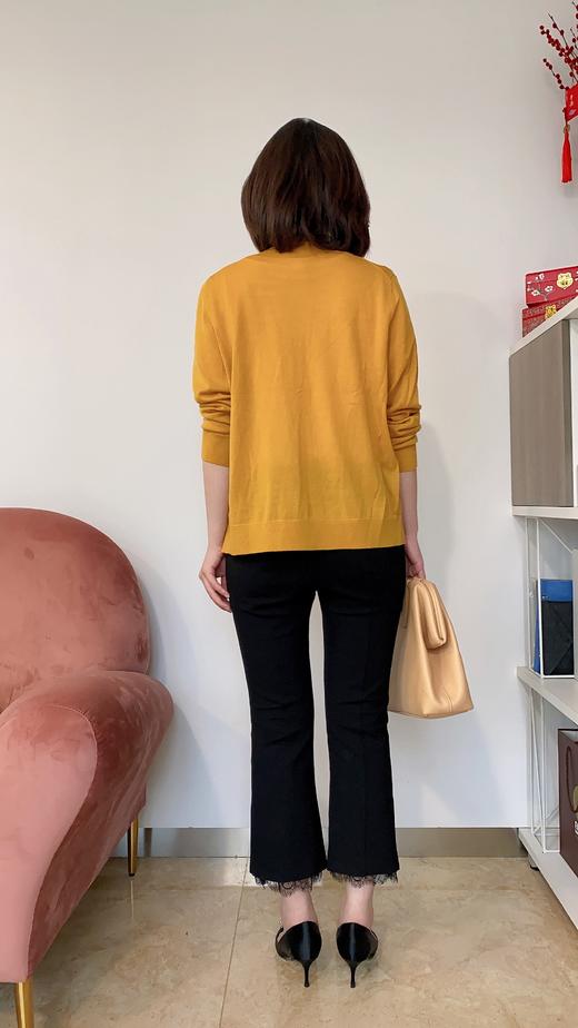  【可机洗毛衫】奇威 防晒针织开衫 02009056 商品图11