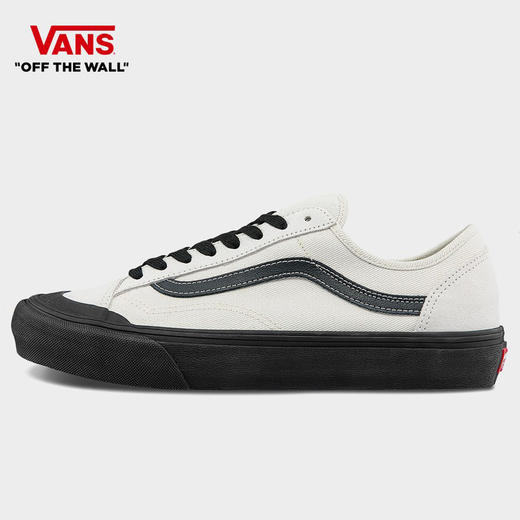 VANS白色侧边条纹男鞋女鞋低帮板鞋运动鞋VN0A5HYRB9C 商品图0