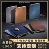 A5商务pu笔记本定制logo简约办公笔记本子带笔插羊巴皮仿皮记事本 商品缩略图0