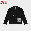 VANS黑色工装风个性印花女子夹克VN0A7Q9KBLK 商品缩略图0