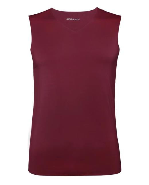 4F爱慕先生宽肩莫代尔背心式上衣 商品图4