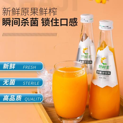 棘鲜丰沙棘果汁饮料328ML 商品图0