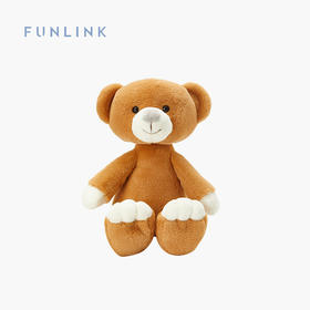 FUNLINK蓝色柔软精致安抚动物小猪小鸭小熊公仔毛绒玩偶情侣玩具61IK0540