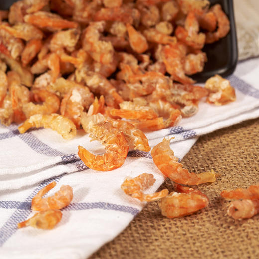 海南特产昌茂淡干金钩海虾米仁100g*2罐虾仁虾米熬粥 商品图3