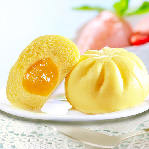 【益街坊】佛宾叉烧包流沙包咸蛋黄秘制星级腌制叉烧 速食早餐 商品图2