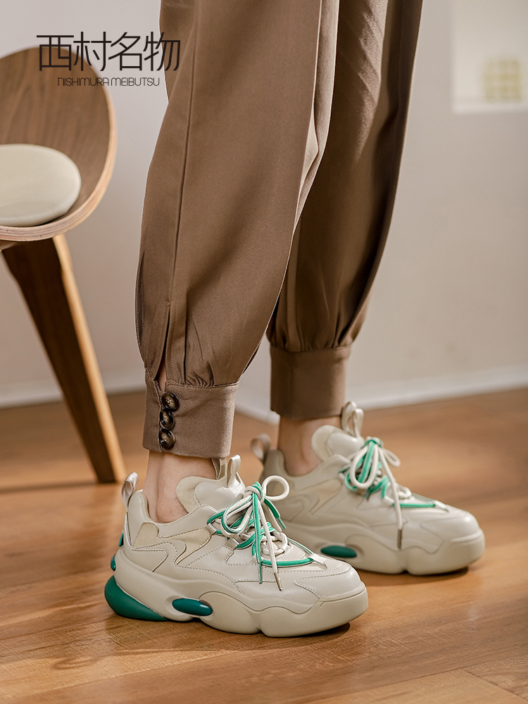 西村名物2022年春季新款老爹鞋X22AM18821