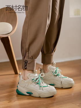 西村名物2022年春季新款老爹鞋X22AM18821