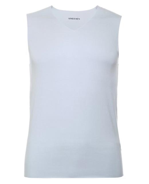 4F爱慕先生宽肩莫代尔背心式上衣 商品图3