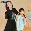 FILA x 梵高博物馆【高圆圆同款】斐乐优雅两件套蕾丝连衣裙F11W228302F 商品缩略图0