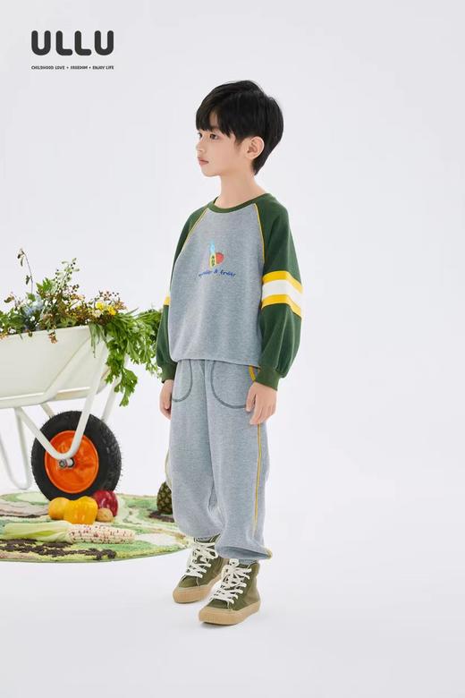 【ULLU优露】B8F儿童男童春款卫衣套装 商品图2
