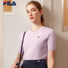 FILA斐乐女子短袖2022年夏季新品时尚简约休闲百搭编织衫上衣F11W221401F 商品缩略图0