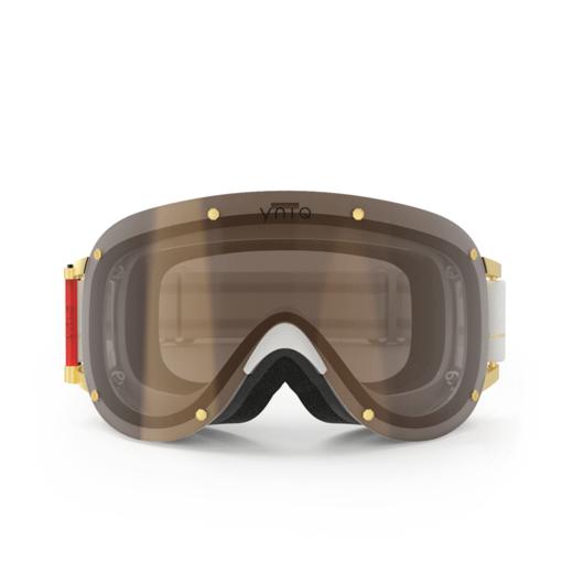 YNIQ - Four - White All Gold 配件 护目镜 白色/红色/金镜 商品图0