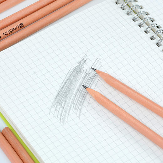 UNISUN 原木铅笔2盒装 送un转笔刀 共24支 商品图4