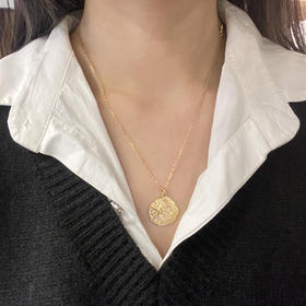 订购7周到｜ Monsieur-Adam-星星 奖章 项链［法国设计师］