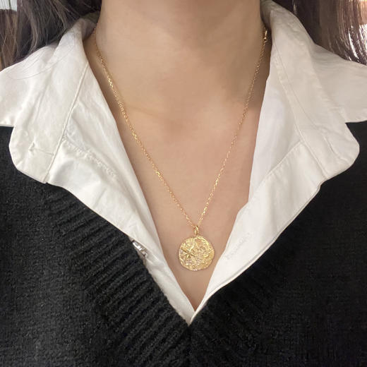 订购7周到｜ Monsieur-Adam-星星 奖章 项链［法国设计师］ 商品图0