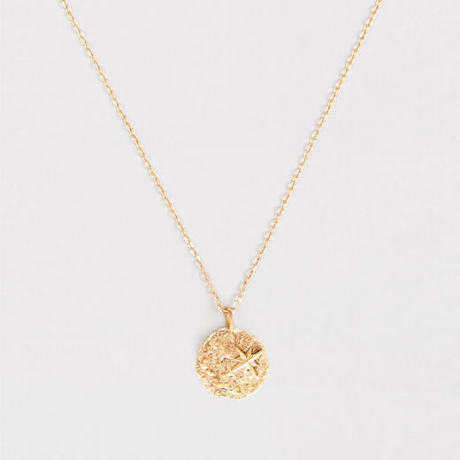 订购7周到｜ Monsieur-Adam-星星 奖章 项链［法国设计师］ 商品图1