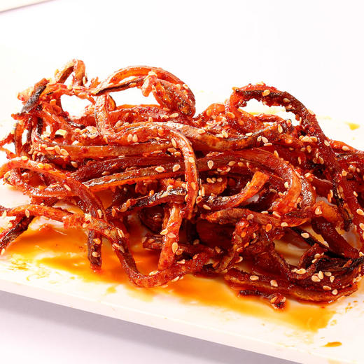 海南特产 芝麻蜜汁香辣鳗鱼丝 150g袋装即食海鲜零食日式烤鳗鱼干 商品图3