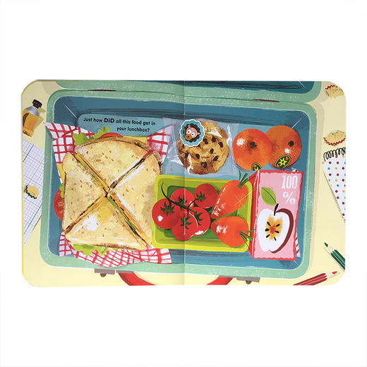 食物是怎么来的？ 英文原版绘本Lunchbox The Story of Your Food 午餐盒食物的故事儿童科普故事图画书 STEAM知识百科 5-9岁 商品图1
