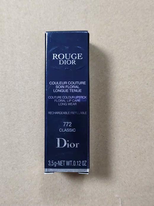 3348901526913 迪奥Dior 【哑光系列】迪奥全新烈艳蓝金唇膏 哑光-772 商品图1