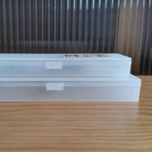 【笔盒】铅笔收纳盒文具盒磨砂透明笔盒学生文具学习用品 商品图11