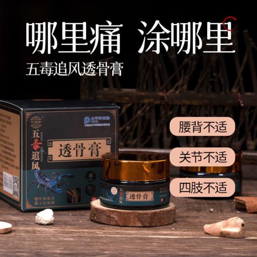 【缓解关节不适】追风透骨膏  腰背不适四肢不适  关节疼痛草本植物  关节肩颈膝盖膏贴20g/盒 商品图1