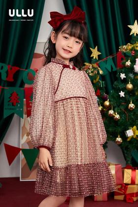 【ULLU优露】B8F儿童女童春款连衣裙