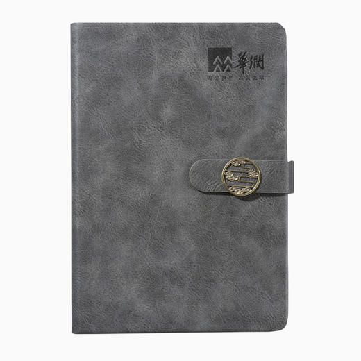 商务笔记本子创意简约a5加厚记事本复古花纹搭扣puB5笔记本子 商品图2