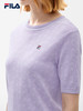 FILA斐乐女子短袖2022年夏季新品时尚简约休闲百搭编织衫上衣F11W221401F 商品缩略图1