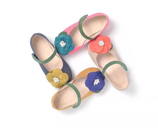 PureShare 小花皮鞋 商品图0