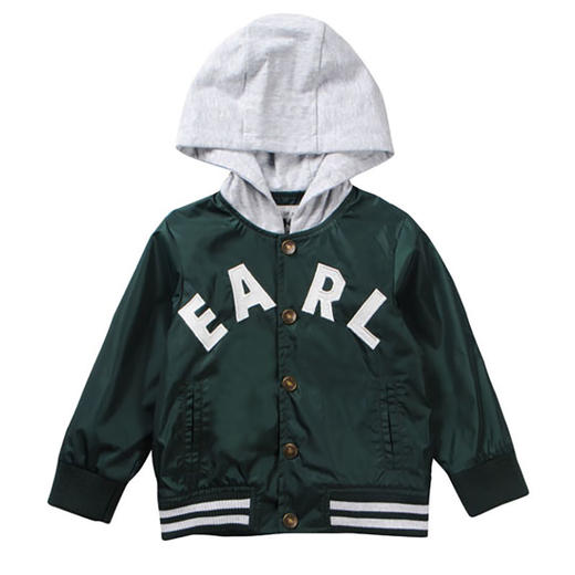 棉果果春秋款男童涤丝纺+汗布长袖外套M112100318094 商品图0