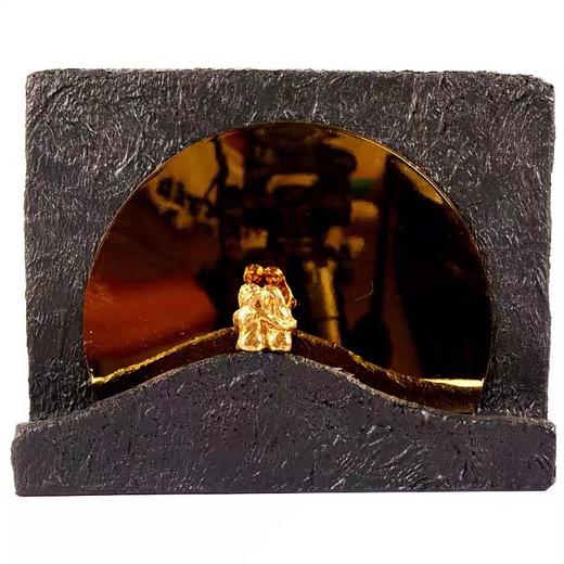 【6F】阿斯蒙迪+德国进口青铜情侣摆件情人节礼品结婚礼品 商品图4