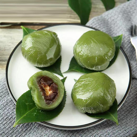 海盐花生酱豆沙青团 商品图2