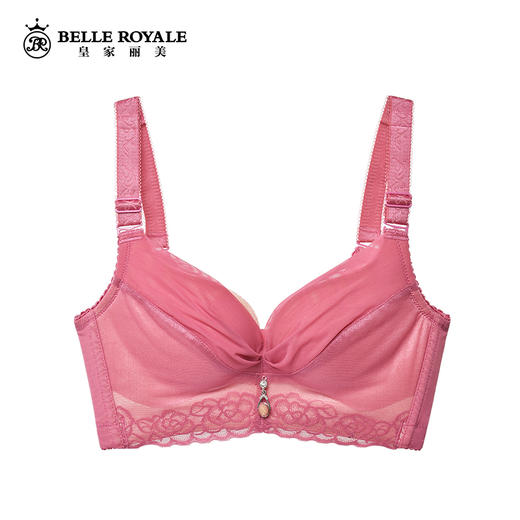 皇家丽美小胸显大无钢圈聚拢中厚款调整型女士内衣MWW1505-3 商品图2