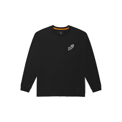 VANS老虎印花男女情侣长袖T恤VN0002BRWHT/VN0002BRBLK 商品图5