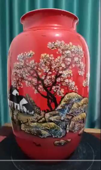 宁勤征：高温中华红乡村秋色 商品图0