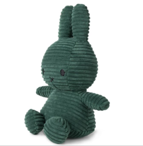 荷兰Miffy米菲兔灯芯绒深绿色23cm