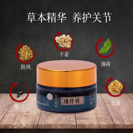 【缓解关节不适】追风透骨膏  腰背不适四肢不适  关节疼痛草本植物  关节肩颈膝盖膏贴20g/盒 商品图3