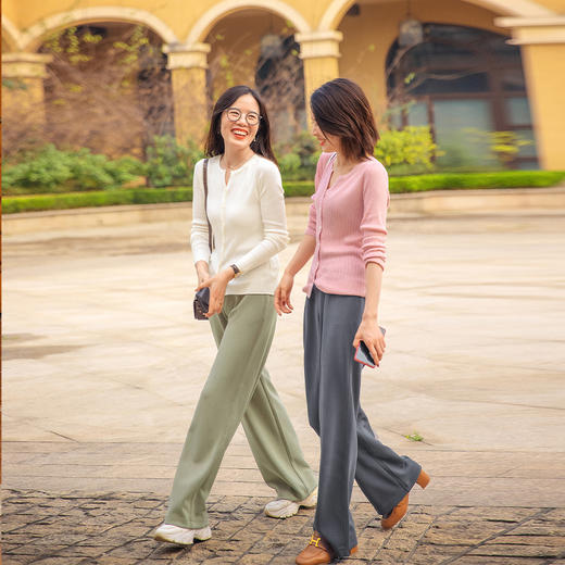 原价199秒杀99 ！！腰以下全是腿！超显高，显瘦的阔腿裤丨亲肤！立体裁剪包容性很好！不挑腿型！ 商品图0