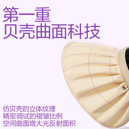 蕉下纭际系列贝壳防晒帽 商品图1