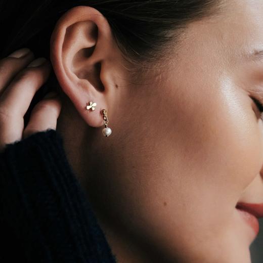 北京仓｜ Monsieur-Puces Tia-珍珠 耳环［法国设计师］ 商品图1