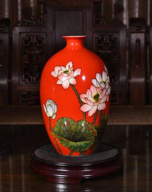 宁勤征:高温中华红映日荷花别样红 商品图0