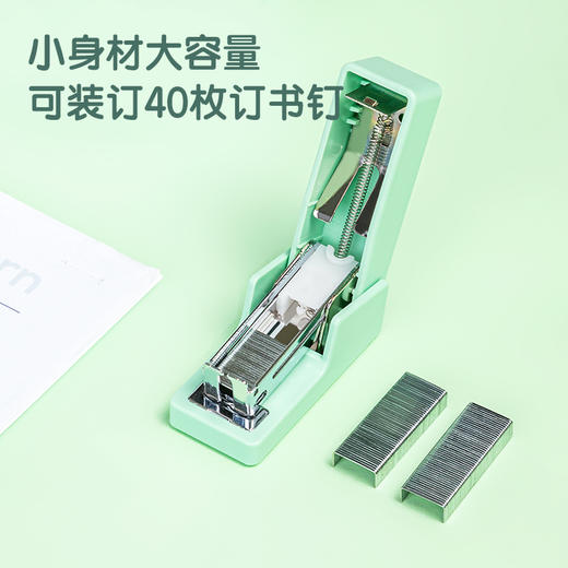 得力0283源源得力订书机(混)(1订书机+1盒钉/盒) 商品图2