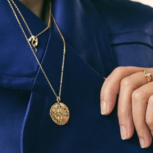 北京仓｜ Monsieur-Illan-灰钻 项链［法国设计师］ 商品图4