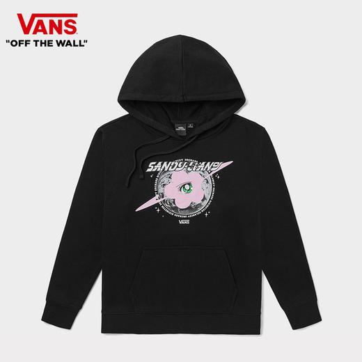 VANS黑色印花女子连帽卫衣SANDY LIANG联名VN0A7RLHYOD 商品图0