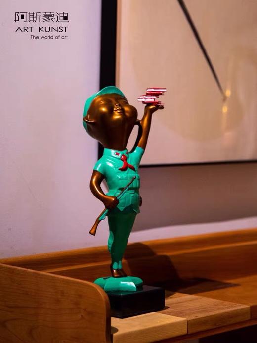 【6F】阿斯蒙迪+吴梁焰创意礼物限量签名青铜艺术品 商品图3